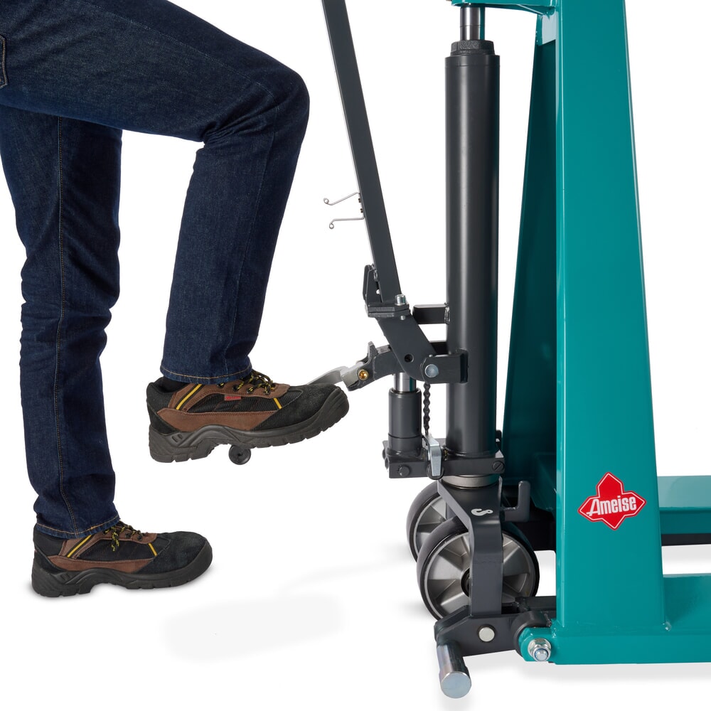 Produktabbildung Nr. 3: Ameise® PTM 1.0 Scissor pallet truck with scissor function and quick lift, load capacity 1,000 kg, fork length 1,150 mm