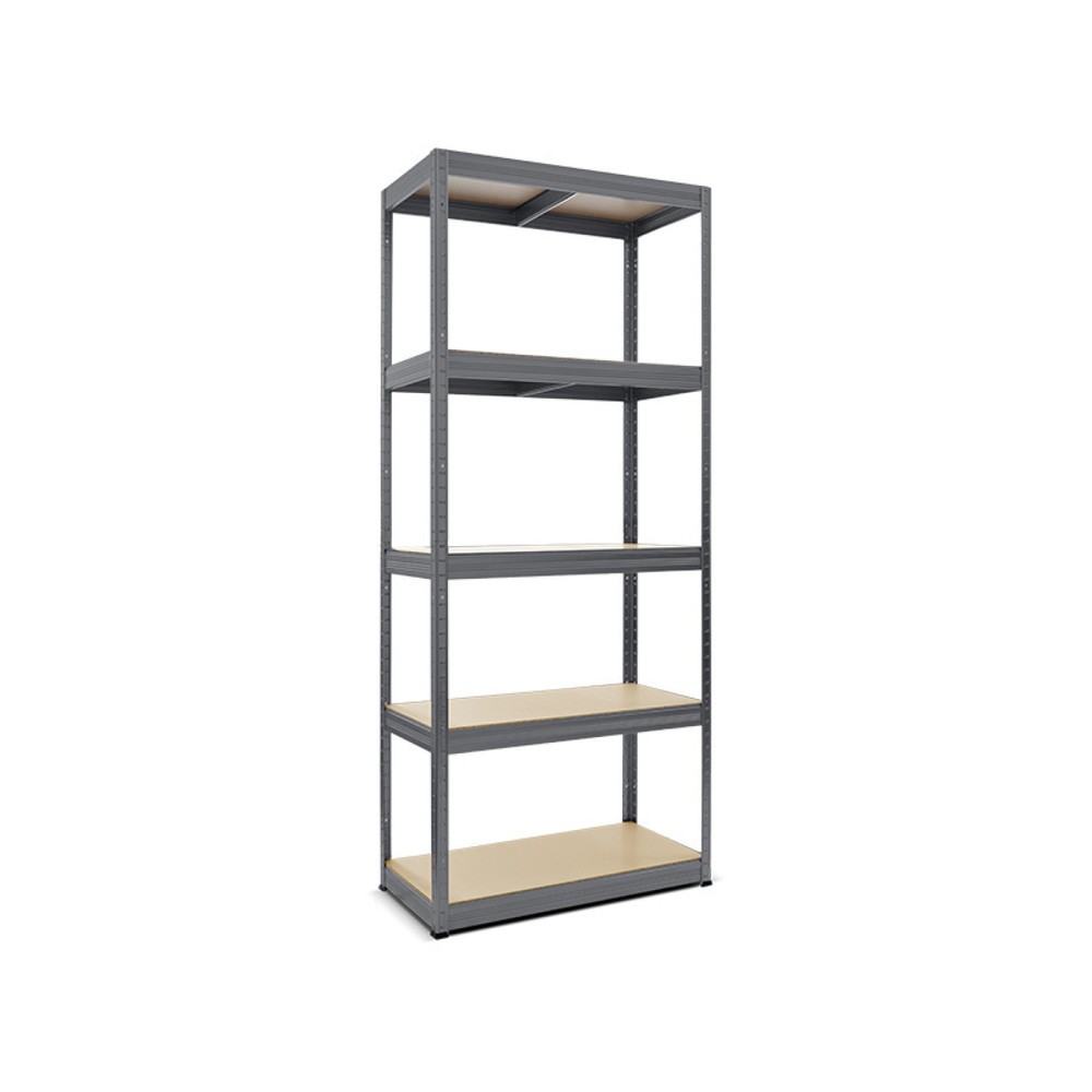 Product image: HEMMDAL heavy-duty rack type XS, graphite grey – 180 x 75 x 35 cm – up to 750 kg