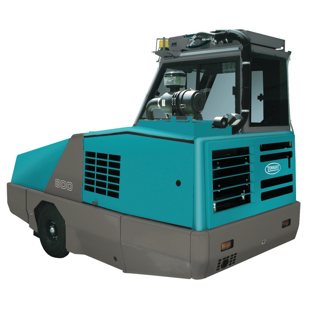 Product image: TENNANT® ride-on sweeper suction machine 800, Diesel
